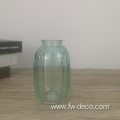 ribbed modern small mini glass crystal vases